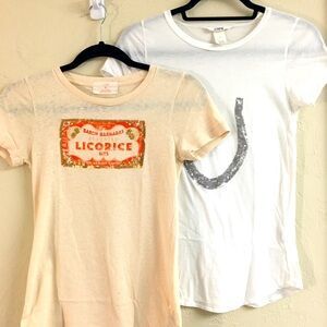 J Crew 100% Cotton T Shirt Bundle Size Small